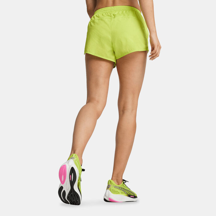 PUMA Women's Run Favourite Velocity Running Shorts yellow PUMA Women's Run Favourite Velocity Running Shorts yellow image number 1