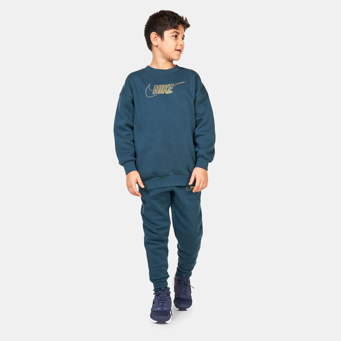 Nike Kids' Sportswear Club Fleece Sweatshirt (Older Kids) Green image number 2