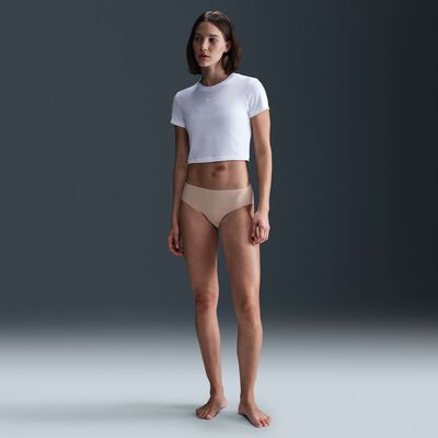 Nike Women's Brief Period Leak Protection Underwear Beige Nike Women's Brief Period Leak Protection Underwear Beige