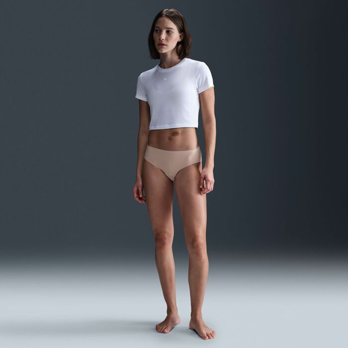 Nike Women's Brief Period Leak Protection Underwear Beige Nike Women's Brief Period Leak Protection Underwear Beige image number 0