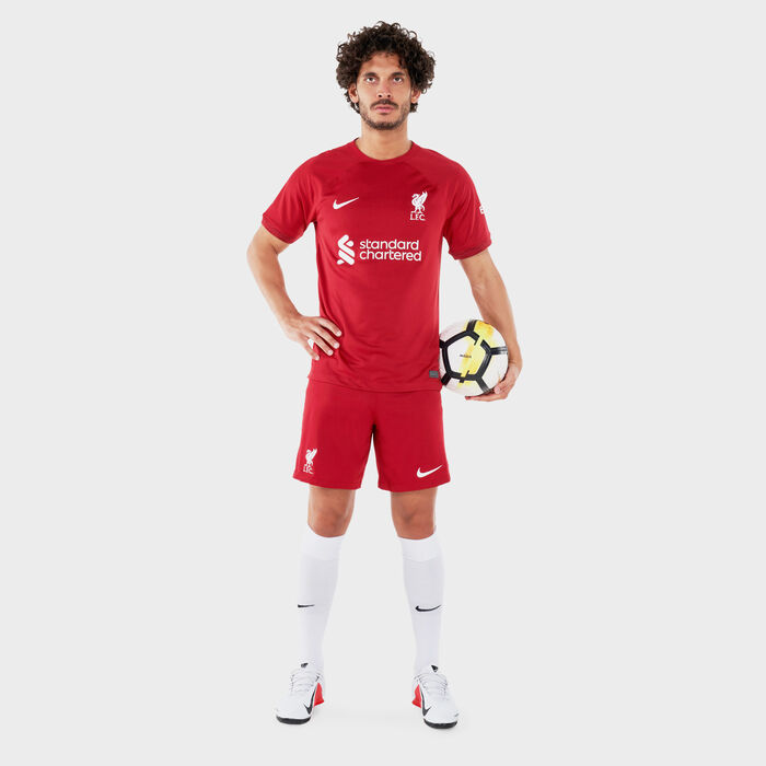 Nike Men’s Liverpool F.C. Stadium Home Jersey - 2022/23 Maroon Nike Men’s Liverpool F.C. Stadium Home Jersey - 2022/23 Maroon image number 2
