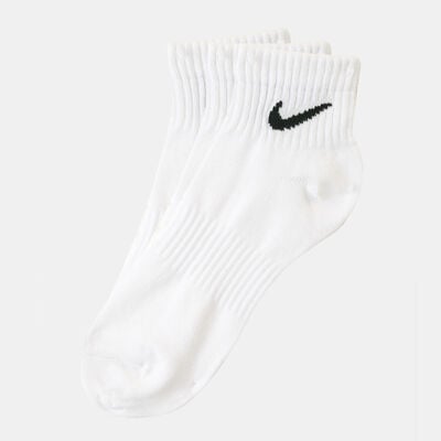 Nike Everyday Ankle Socks (3 Pack) White Nike Everyday Ankle Socks (3 Pack) White