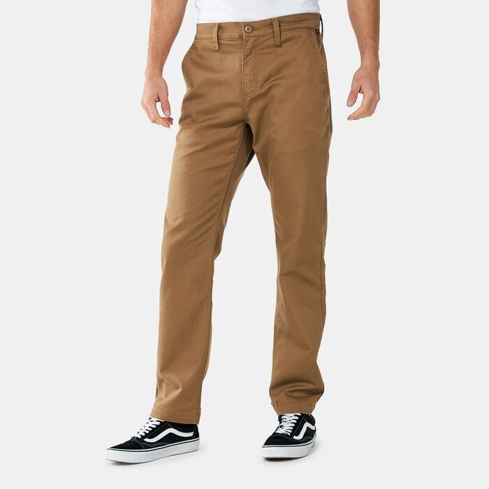 Vans Men's Authentic Chino Slim Pants Brown image number 0
