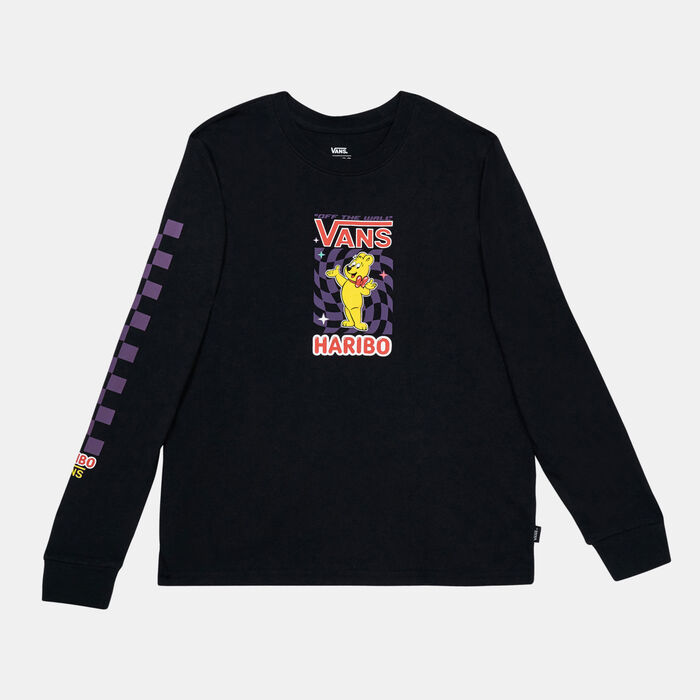 Vans Kids' x Haribo BFF Long Sleeve T-Shirt (Older Kids) Black image number 0