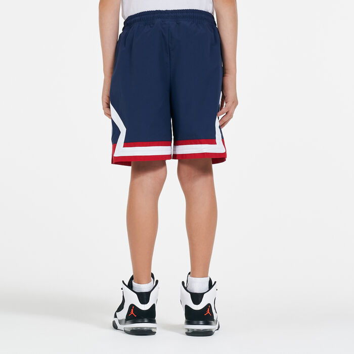Jordan Kids' Jumpman Paris Saint-Germain Diamond Shorts Blue Jordan Kids' Jumpman Paris Saint-Germain Diamond Shorts Blue image number 1