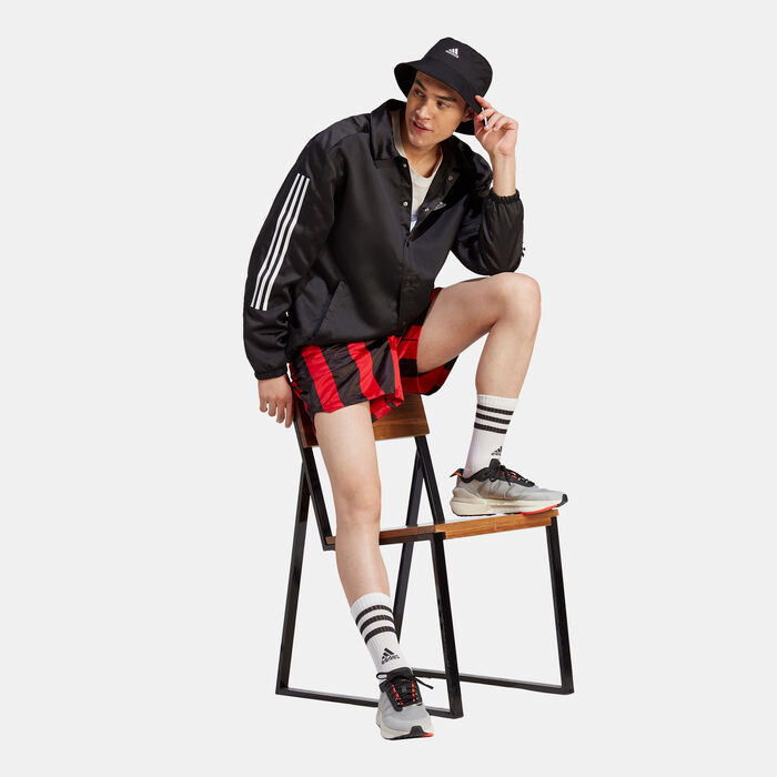 adidas Men's Satin Shorts Red image number 2