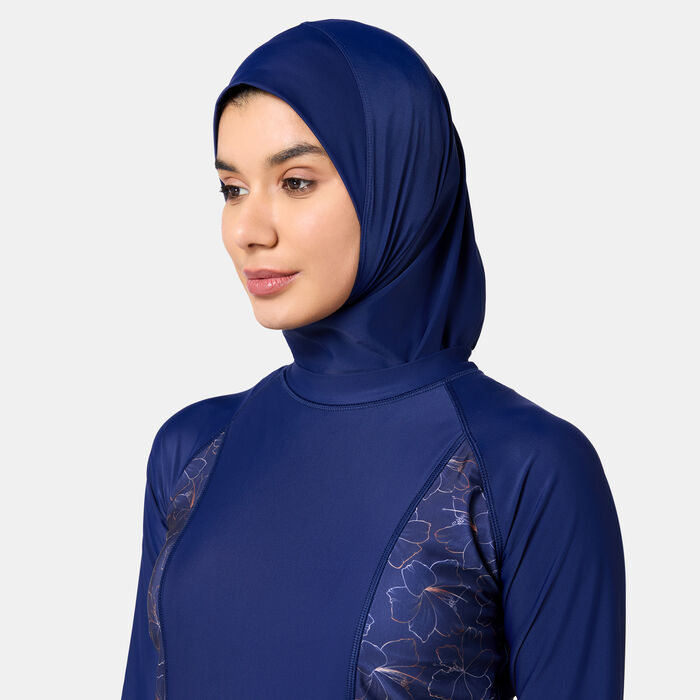 COEGA Women's Modest 3-Piece Swimsuit Blue COEGA Women's Modest 3-Piece Swimsuit Blue image number 3