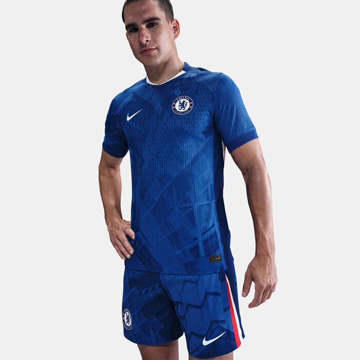 Nike Men's Chelsea 25/26 Home Authentic Football Jersey Blue Nike Men's Chelsea 25/26 Home Authentic Football Jersey Blue image number 3