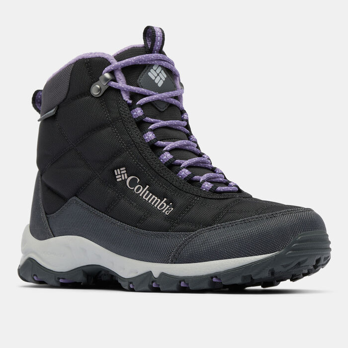 Columbia Women's Firecamp Hiking Boots Black Columbia Women's Firecamp Hiking Boots Black image number 1