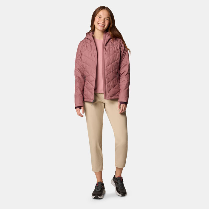 Columbia Women's Heavenly Full-Zip Hoodie Pink Columbia Women's Heavenly Full-Zip Hoodie Pink image number 2
