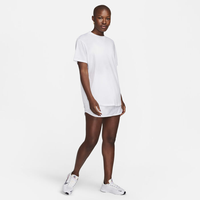 Nike Women's One Dri-FIT Training Top White Nike Women's One Dri-FIT Training Top White image number 5