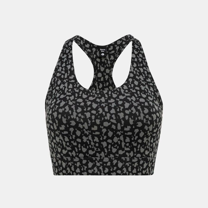 Sun and Sand Sports Women's Classic Medium-Support Sports Bra Black image number 0