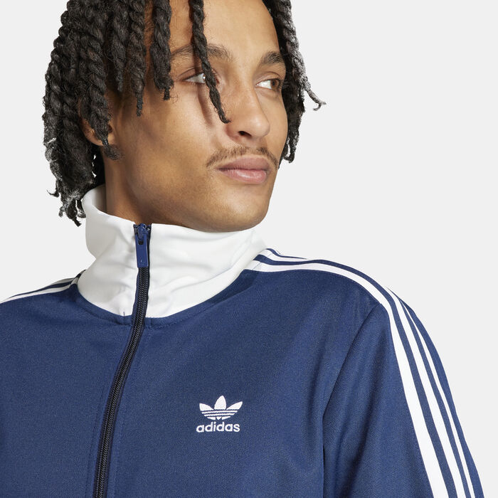 adidas Originals Men's Adicolor Classics Beckenbauer Track Top Blue adidas Originals Men's Adicolor Classics Beckenbauer Track Top Blue image number 3