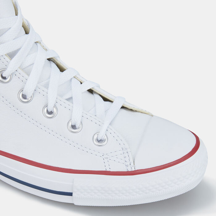 Converse Chuck Taylor All Star Leather Unisex Shoe White Converse Chuck Taylor All Star Leather Unisex Shoe White image number 4