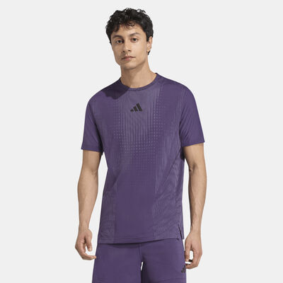 adidas Men's Airchill Training T-Shirt Purple