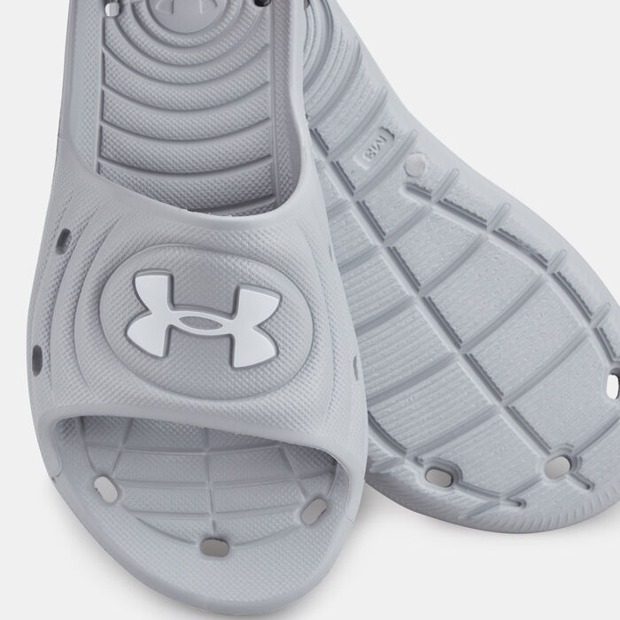 Under Armour Kids' Locker IV Slides Grey image number 2