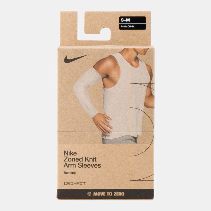 Nike Zoned Arm Sleeves White Nike Zoned Arm Sleeves White image number 2