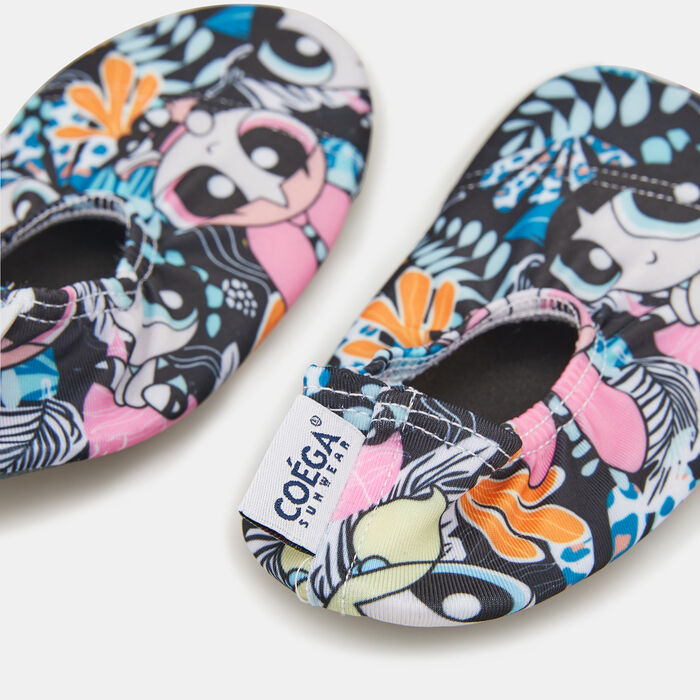 COEGA Kids' Allover Print Pool Beach Shoe Black image number 2