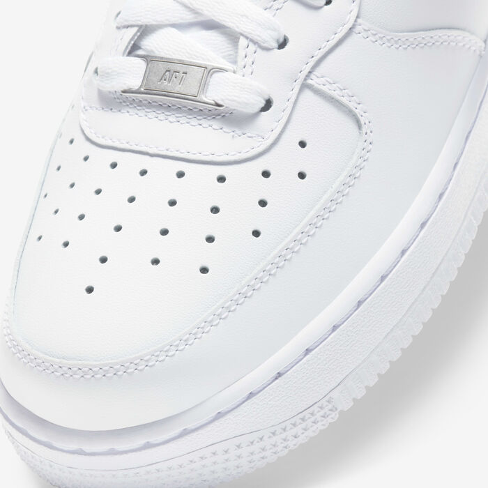 Nike Women's Air Force 1 '07 Mid Shoes White Nike Women's Air Force 1 '07 Mid Shoes White image number 6