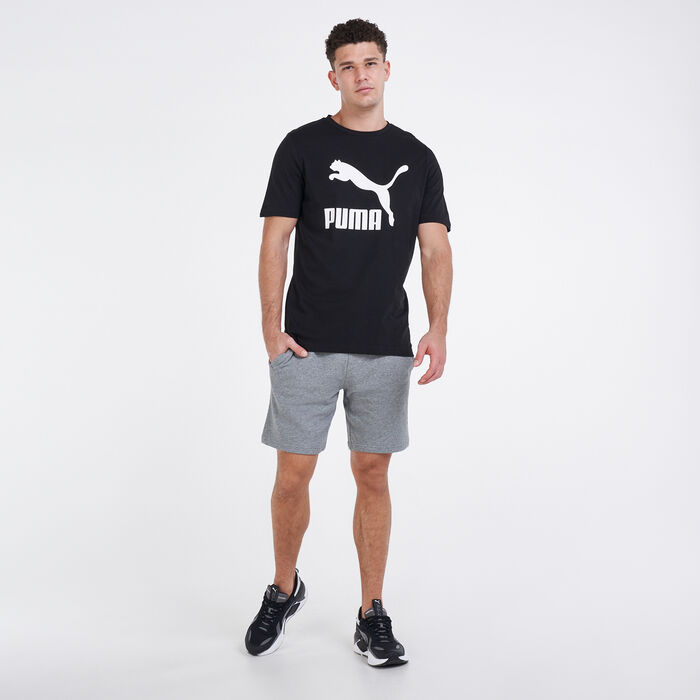 PUMA Men's Classics Logo T-Shirt Black PUMA Men's Classics Logo T-Shirt Black image number 2