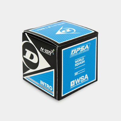 Dunlop Intro Single Dot Squash Ball Black Dunlop Intro Single Dot Squash Ball Black