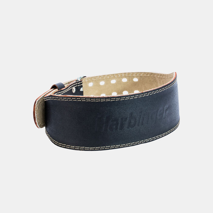Harbinger Padded Leather Belt Black image number 0
