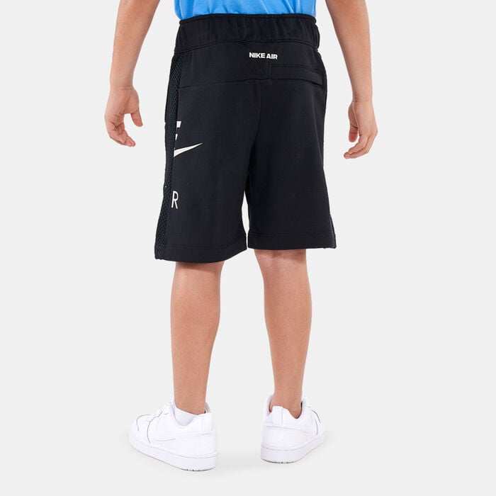 Nike Kids' Air French Terry Shorts (Older Kids) Black Nike Kids' Air French Terry Shorts (Older Kids) Black image number 1