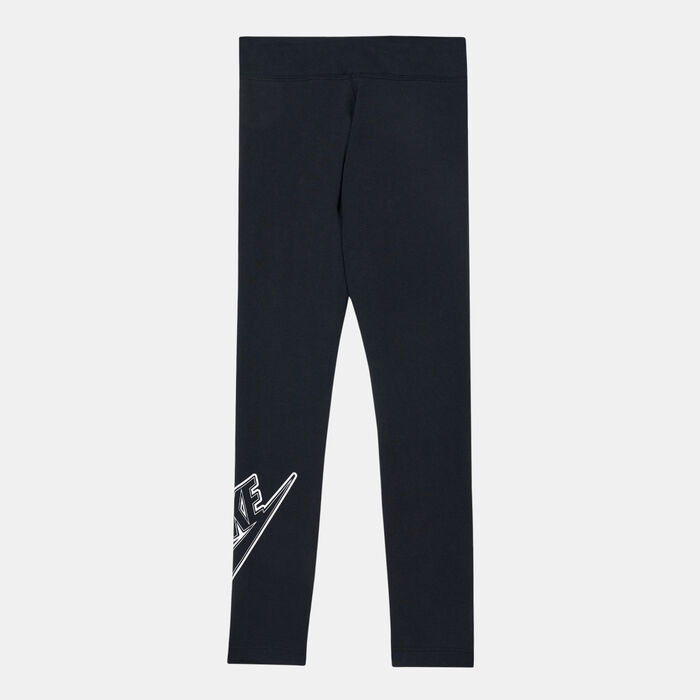 Nike Kids' Mid-Rise Leggings (Older Kids) Black Nike Kids' Mid-Rise Leggings (Older Kids) Black image number 1