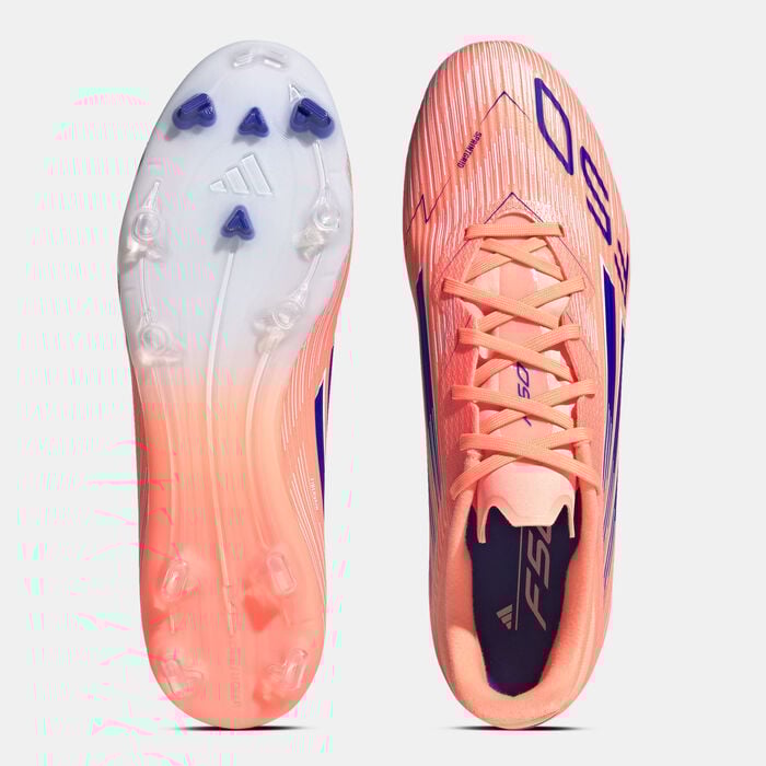 adidas Men's F50 League Firm/Multi-Ground Football Shoes Orange adidas Men's F50 League Firm/Multi-Ground Football Shoes Orange image number 5