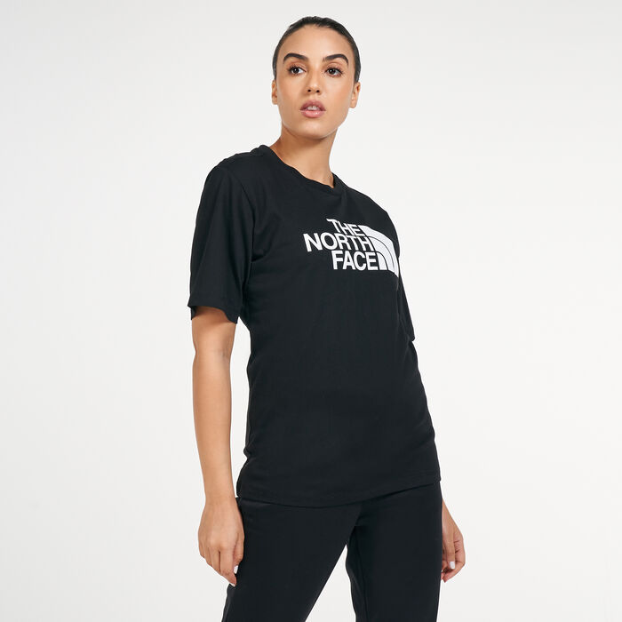 The North Face Women's Relaxed Easy T-Shirt Black The North Face Women's Relaxed Easy T-Shirt Black image number 0