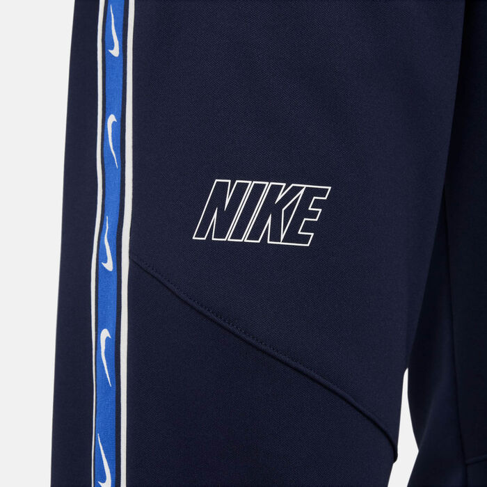 Nike Kids' Sportwear Repeat Graphic Joggers Blue image number 3