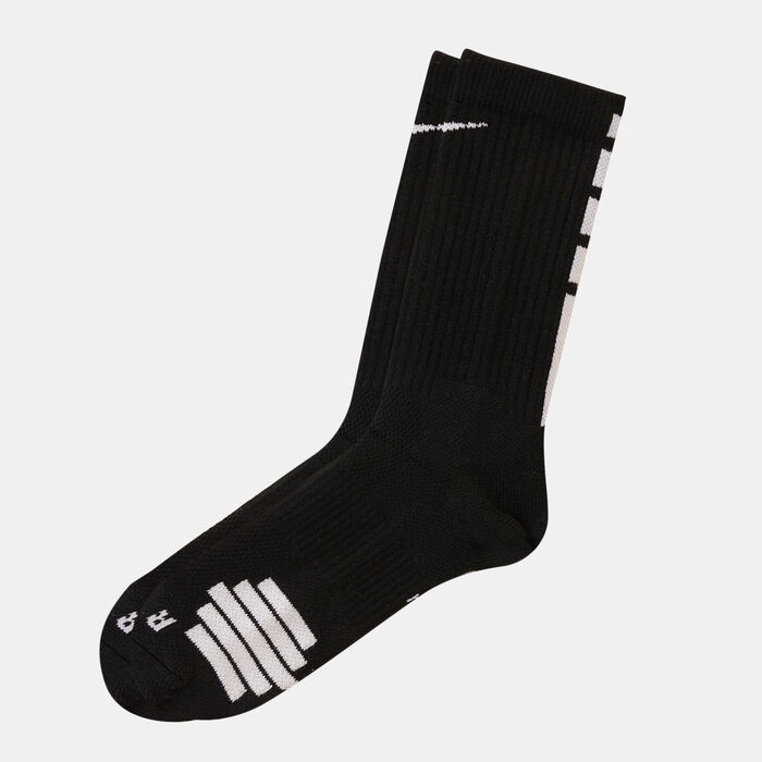 Nike Elite Crew Basketball Socks Black image number 0