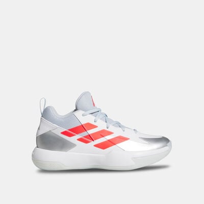 adidas Kids' Cross 'Em Up Select Basketball Shoes White adidas Kids' Cross 'Em Up Select Basketball Shoes White