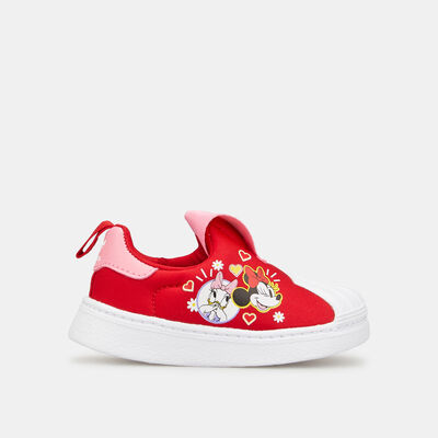 adidas Originals Kids' Originals x Disney Superstar 360 Shoe Red adidas Originals Kids' Originals x Disney Superstar 360 Shoe Red