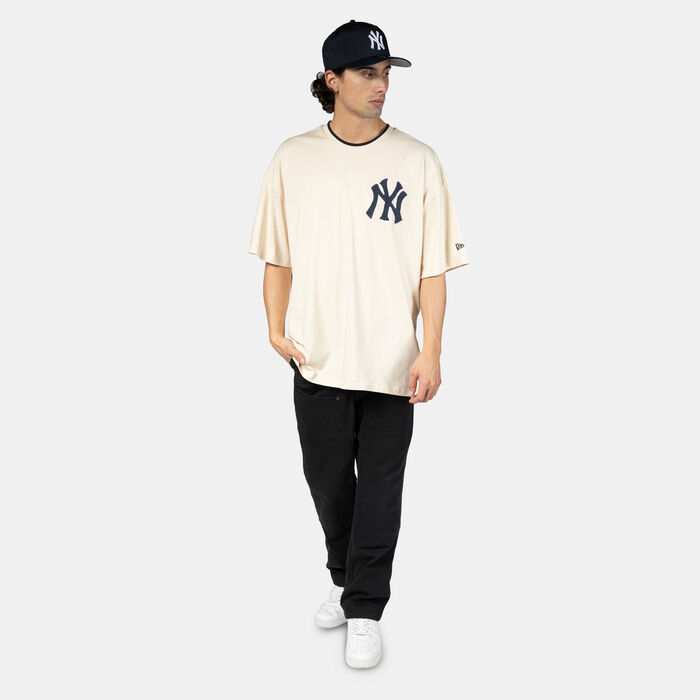New Era Men's MLB New York Yankees T-Shirt Beige New Era Men's MLB New York Yankees T-Shirt Beige image number 2