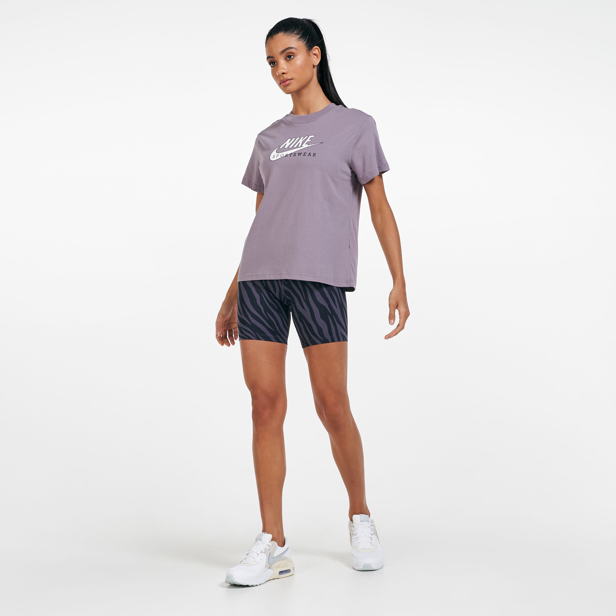 Buy Nike Women s One 7 inch Shorts Purple in KSA SSS