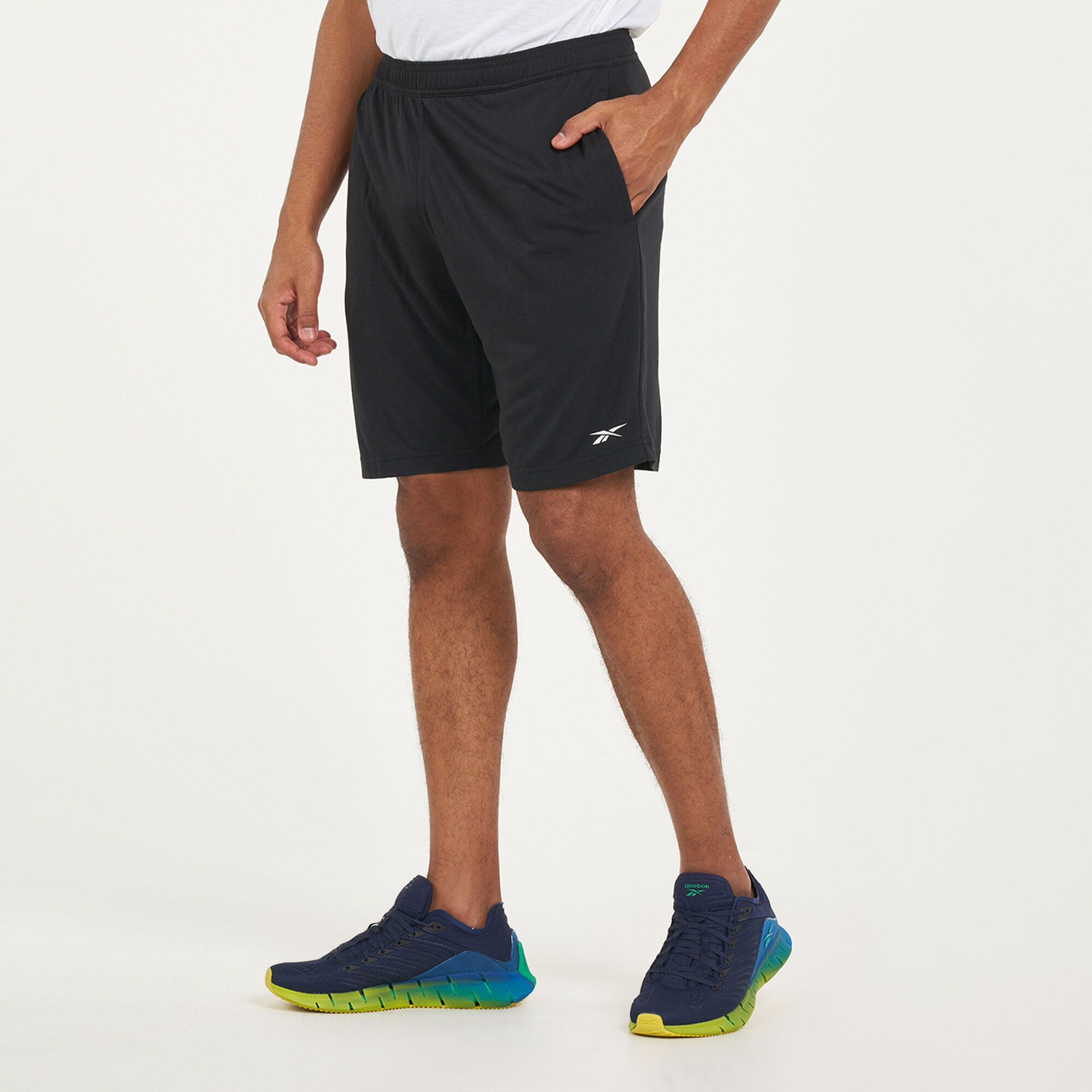 Buy Reebok Men s Stretch Woven Shorts Black in KSA SSS