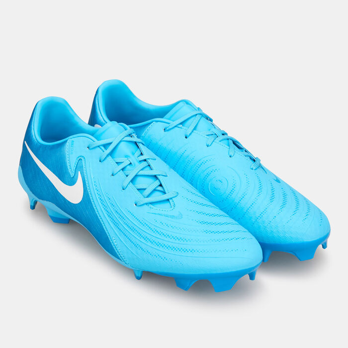 Nike Men's Phantom GX 2 Academy Firm Ground/Multi-Ground Football Shoes Blue image number 1