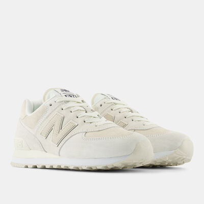 New Balance Women's 574+ Shoes Beige