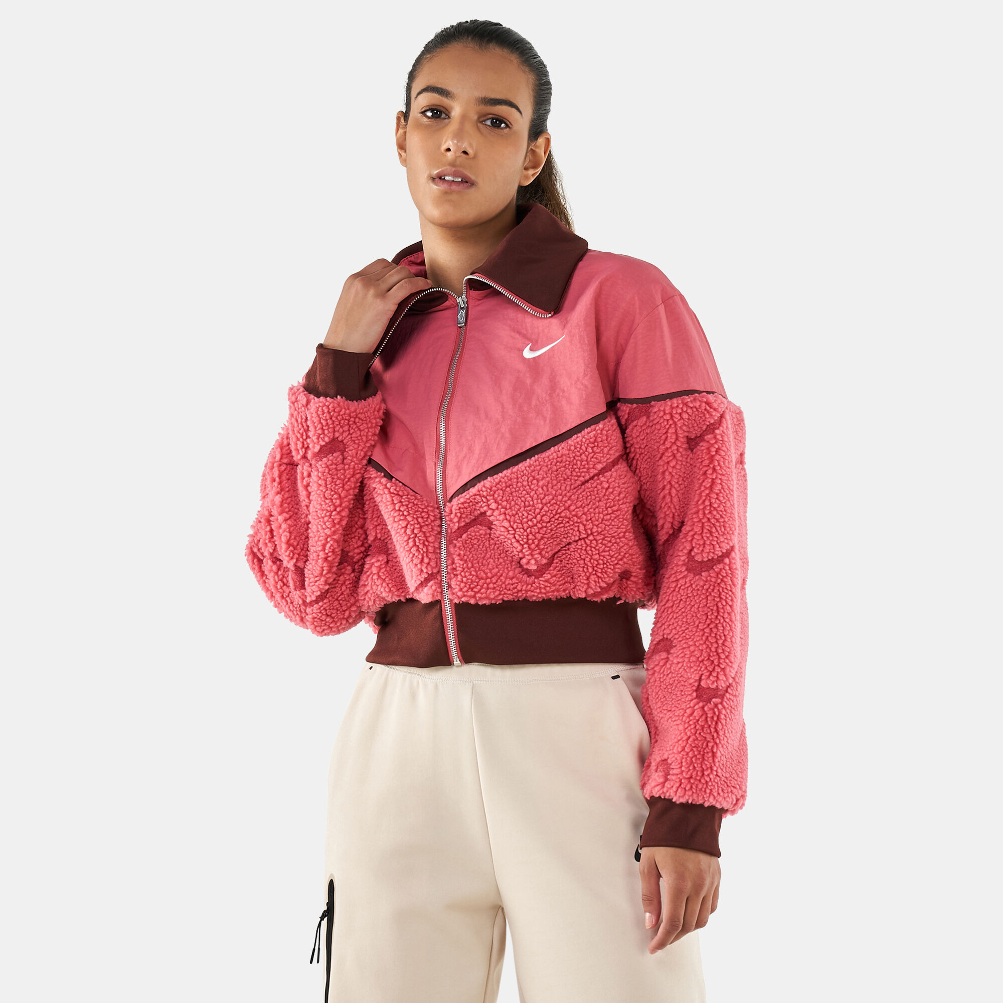Nike sportswear online icon clash jacket