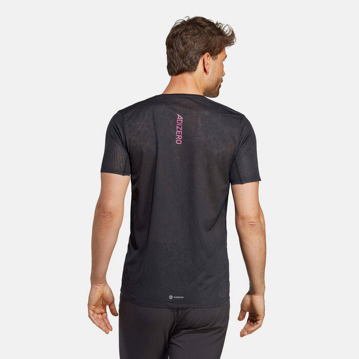 adidas Men's Adizero T-Shirt Black adidas Men's Adizero T-Shirt Black image number 1