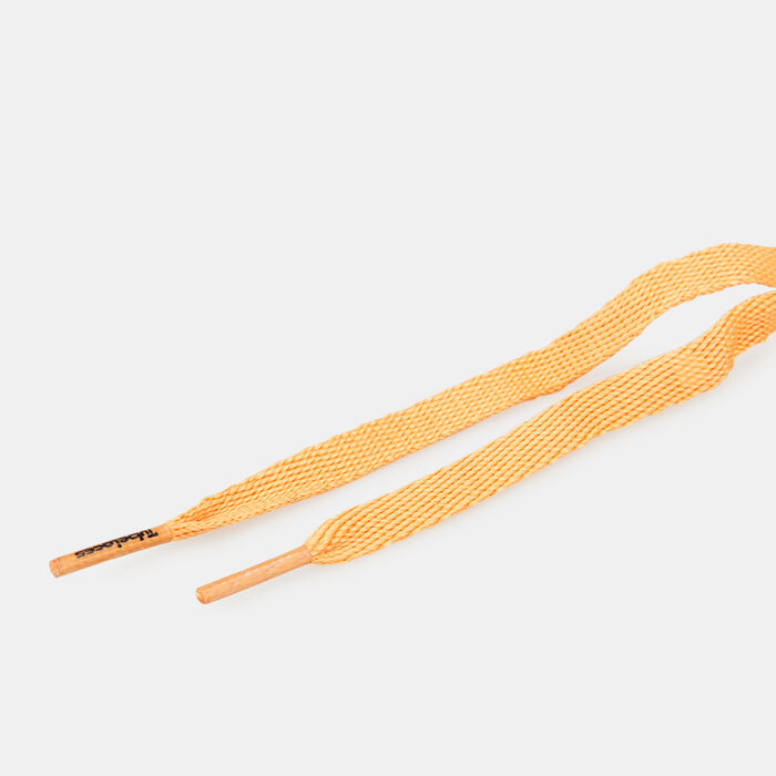 TUBELACES Flat Shoelaces Orange TUBELACES Flat Shoelaces Orange image number 2