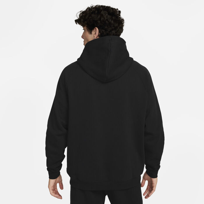 Nike Men's LeBron Pullover Fleece Hoodie Black image number 1