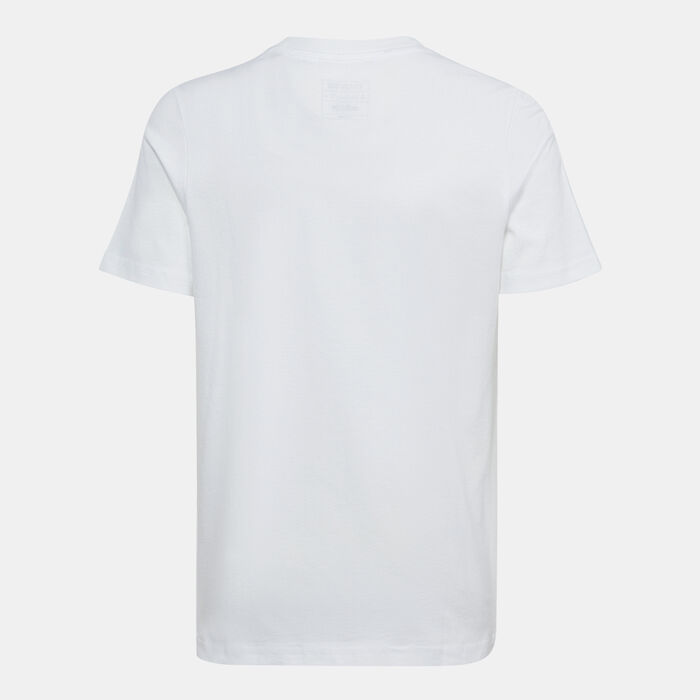 adidas Kids' Essentials Big Logo T-Shirt White image number 3