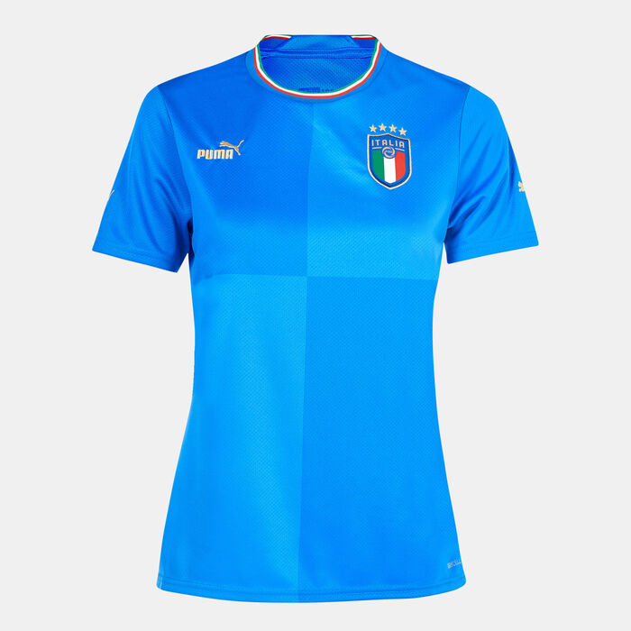 PUMA Women's Italy Home Jersey - 2022/23 Blue PUMA Women's Italy Home Jersey - 2022/23 Blue image number 0