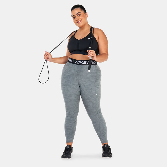 Nike Women's Dri-FIT Indy Light-Support Padded Sports Bra (Plus Size) Black image number 2