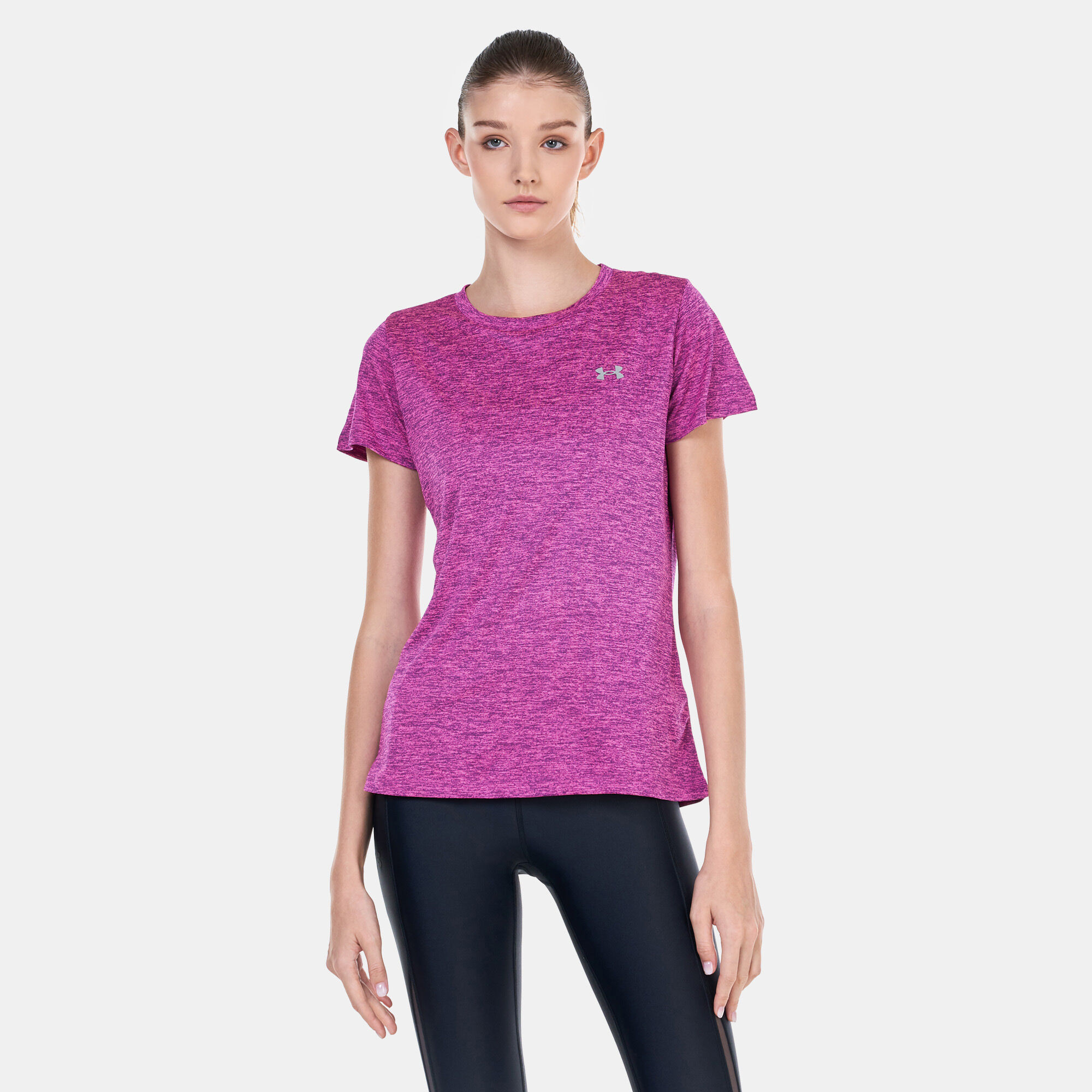 Purple under shop armour shirt women's