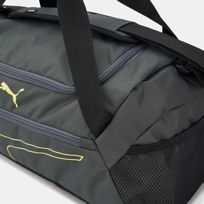 PUMA Fundamentals Small Sports Bag Grey PUMA Fundamentals Small Sports Bag Grey image number 3