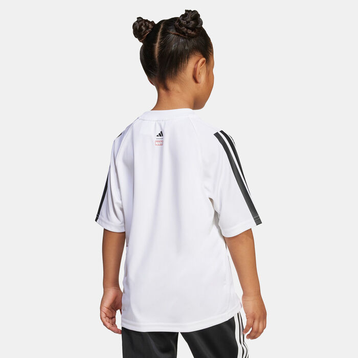 adidas Kids' Marvel Spider-Man T-Shirt White adidas Kids' Marvel Spider-Man T-Shirt White image number 1