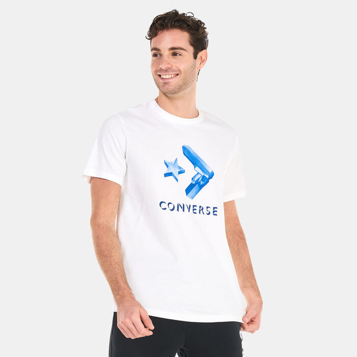 Converse Men's Crystals T-Shirt White Converse Men's Crystals T-Shirt White image number 0
